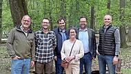 &Uuml;bergabe der F&ouml;rdersumme an die Freunde des Wildpark Klaushof e.V. durch Mitglieder des Rotary Clubs Bad Kissingen: Frank Kugler (Freude des Wildparks Klaushof), Bj&ouml;rn Lieblein (Stadtf&ouml;rster Bad Kissingen), Dr. Markus Albert, Dr. Gudrun Heil-Frank...