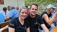 Hans-Günter und Maria Wirth nach dem positiven Wellnesshotel-Ergebnis: Sie freuen sich über die deutliche Abstimmung.