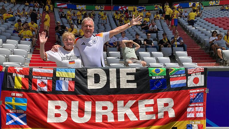 Edi Kainer beim EM-Spiel Rumänien-Ukraine