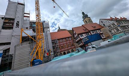 Nichts wird's mit der geplanten Fertigstellung: Forchheims gr&ouml;&szlig;te und mittlerweile l&auml;ngste Baustelle wird sich weiter hinziehen. Woran das liegt und wann das Haus der Begegnung nun er&ouml;ffnet werden soll.