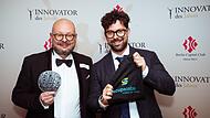 Die Geschäftsführer der imedgine GmbH freuen sich über die Auszeichnung: Frank Ziermann (li.) und Oliver Hofmann