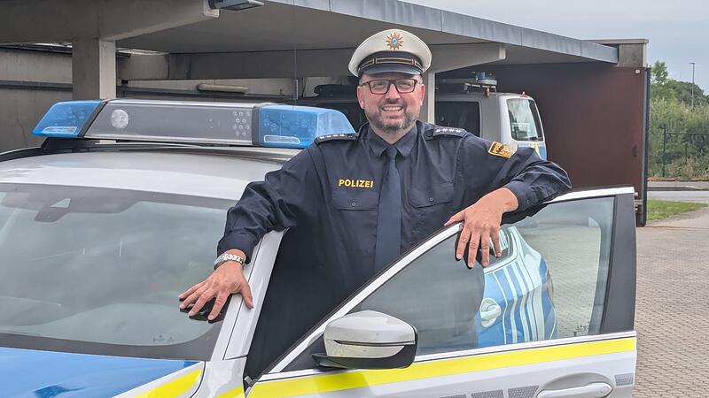 Polizeihauptkommissar Andreas Kaiser aus Bad Kissingen unterstützt die französische Polizei während der Olympischen Spiele.