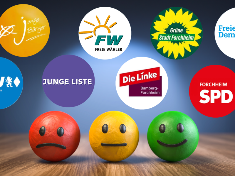 Wahlcheck ForchheimForchheim & Fränkische Schweiz Acht Parteien beziehungsweise Gruppierungen wollen am 8. März so stark wie möglich in den Forchheimer Stadtrat einziehen. Der große FT-Wahlcheck vergleicht ihre Positionen – mit 35 Fragen aus sieben verschiedenen Themengebieten.