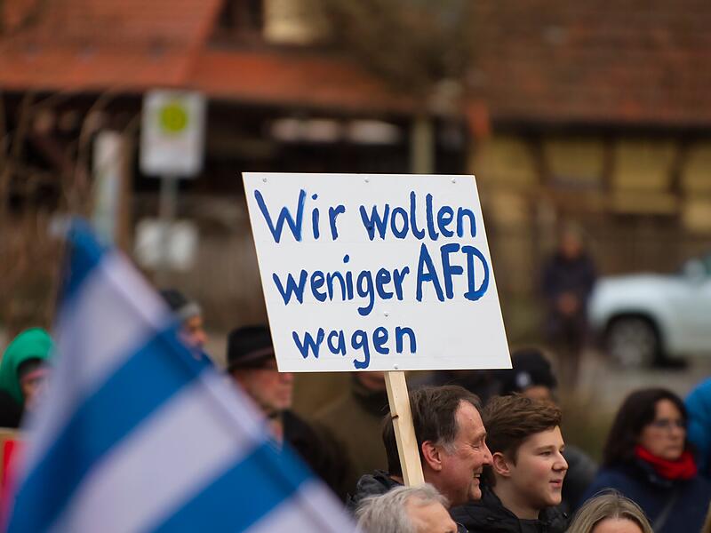 Demo f&uuml;r Demokratie in ForchheimDemo f&uuml;r Demokratie in Forchheim