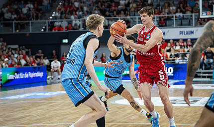 Richard Balint &uuml;berzeugte mit 17 Punkten und vier Assists.
