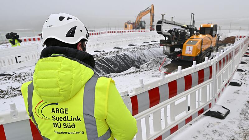 Baustart für Stromtrasse Suedlink in Thüringen Baustart für Stromtrasse Suedlink in Thüringen