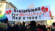 Großdemo gegen AfD und Faschismus in BambergForchheim & Fränkische Schweiz Wie hier in Bamberg am 20. Januar soll es auch in Forchheim eine Demonstration gegen Faschismus geben.