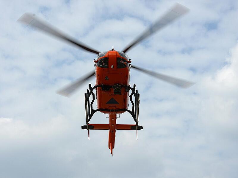 Rettungshubschrauber im Einsatz Rettungshubschrauber im Einsatz