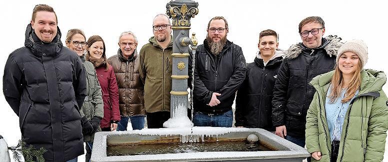 Die Kandidaten der B&uuml;rgergemeinschaft Streitberg Niederfellendorf.
