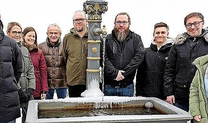 Die Kandidaten der B&uuml;rgergemeinschaft Streitberg Niederfellendorf.