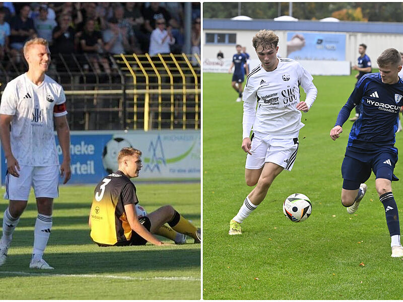 Der FC Coburg um Kapitän Maximilian Tranziska (links) empfängt am Samstag um 14 Uhr den ASV Neumarkt - dafür spielt die zweite Mannschaft schon zwei Stunden vorher im Stocke-Stadion gegen Mönchröden II (rechts eine Szene aus dem Hinspiel). Der FC Coburg um Kapitän Maximilian Tranziska (links) empfängt am Samstag um 14 Uhr den ASV Neumarkt - dafür spielt die zweite Mannschaft schon zwei Stunden vorher im Stocke-Stadion gegen Mönchröden II (rechts eine Szene aus dem Hinspiel).