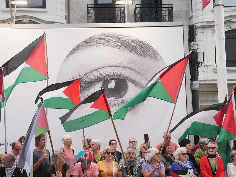 Vor der Abschlussgala des Festivals von San Sebastian