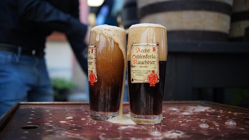 Die Bamberger Brauerei Schlenkerla schenkt zum Bockbieranstich, am 5. Oktober, wieder den "Urbock" aus. Der gehört mit 6,5 Prozent zu den leichteren Böcken in Bamberg.