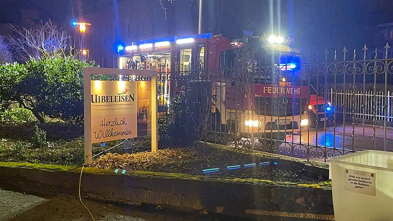 Wohnhausbrand in Euerdorf