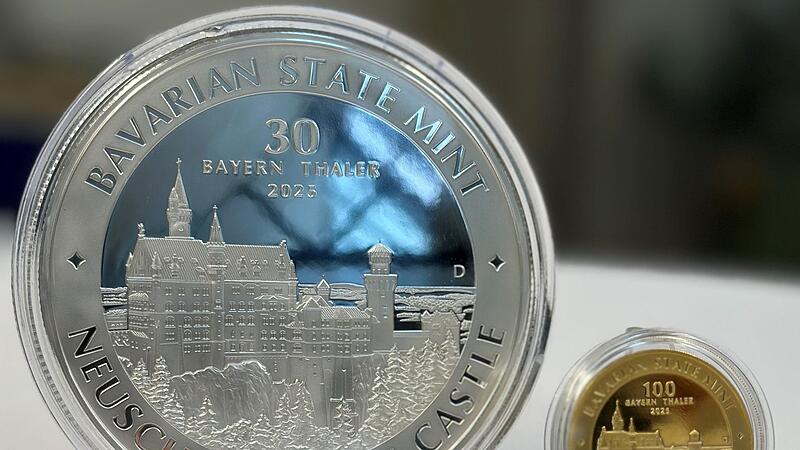 Bayern Thaler mit Schloss Neuschwanstein