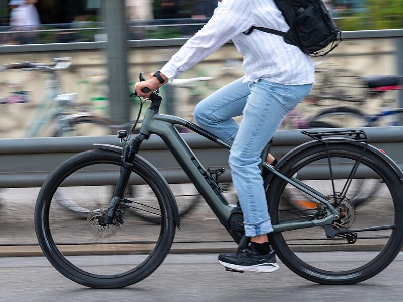 Mit dem Fahrrad zur Arbeit