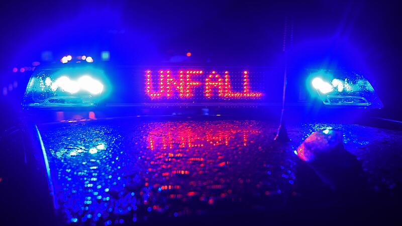 Blaulicht bei Unfallaufnahme