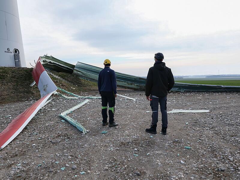 Rotorblatt in Berching abgebrochen