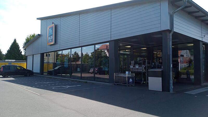 Die Aldi Süd Filiale in Forchheim war am Mittwoch kurzzeitig geschlossen.