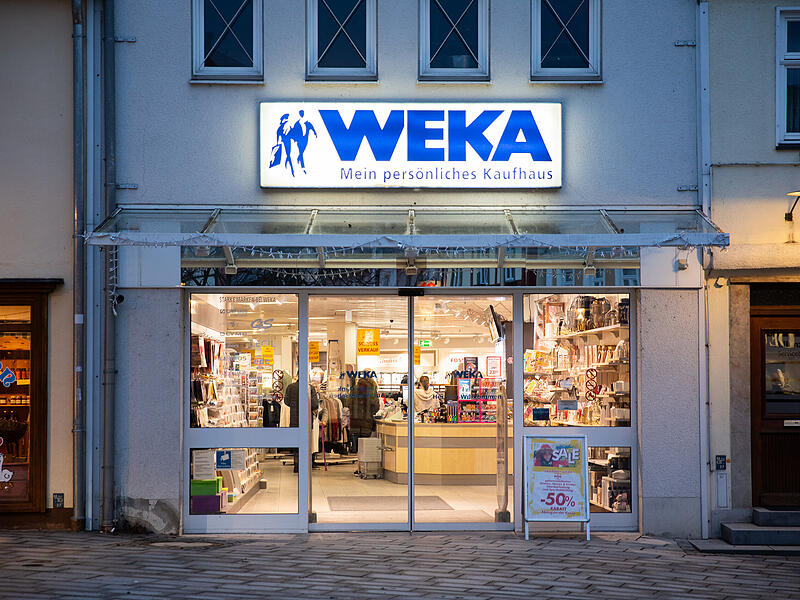 WEKA LichtenfelsDas Kaufhaus Weka in Lichtenfels