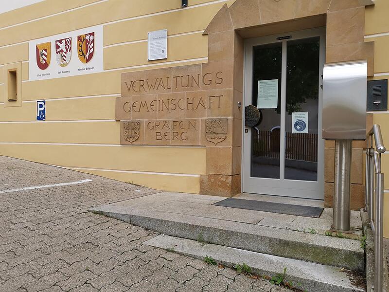 Im Gr&auml;fenberger Rathaus wird am 15. August gearbeitet.Forchheim & Fr&auml;nkische Schweiz