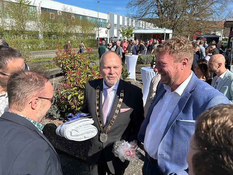 Verabschiedung von B&uuml;rgermeister Bernd Reisenweber in Ebersdorf bei Coburg