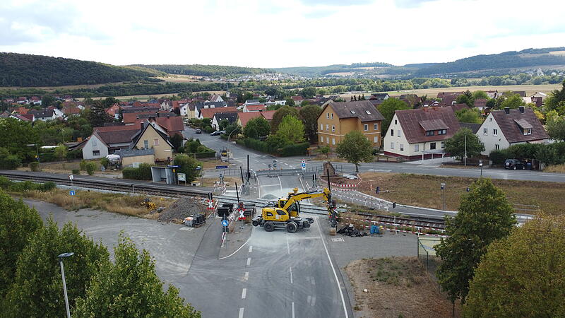 Bahnübergang Westheim gesperrt: die Gründe