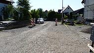Die Schotterpiste in der Peter-Rosegger-Stra&szlig;e