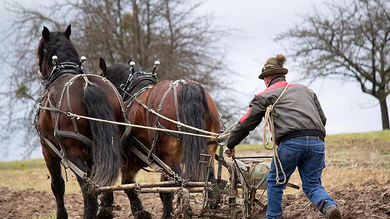 Das bäuerliche Leben war lange Zeit hart.