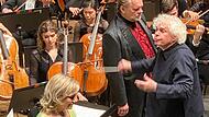 Kissinger Sommer: Michael Volle, Simon Rattle und Anja Kampe Kissinger Sommer: Michael Volle, Simon Rattle und Anja Kampe