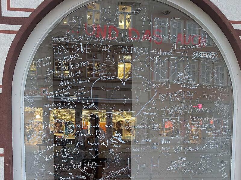 Die erste Frage war, was die Coburger an ihrer Stadt lieben. Die Resonanz war so gro&szlig;, dass die selbe Frage gleich nochmal gestellt werden musste.