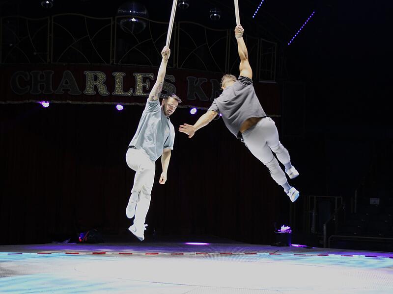 Blick hinter die Kulissen beim Zirkus Charles Knie