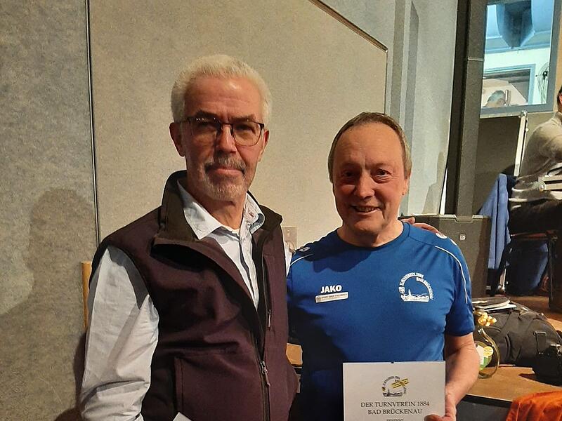 Ehrung Thomas Dill und Michael Saam