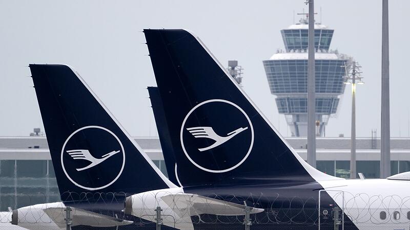 Streik bei der Lufthansa - M&uuml;nchen