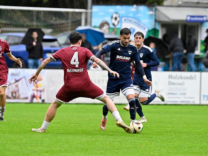 Aykut Civelek fehlt in Aschaffenburg gelbgesperrt.