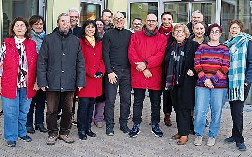 Die Kandidaten der SPD Hausen.