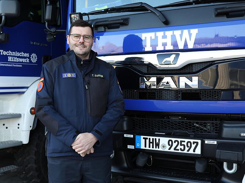 Tobias Saffer ist neuer Ortsbeauftragter des THW Forchheim Tobias Saffer ist neuer Ortsbeauftragter des THW Forchheim