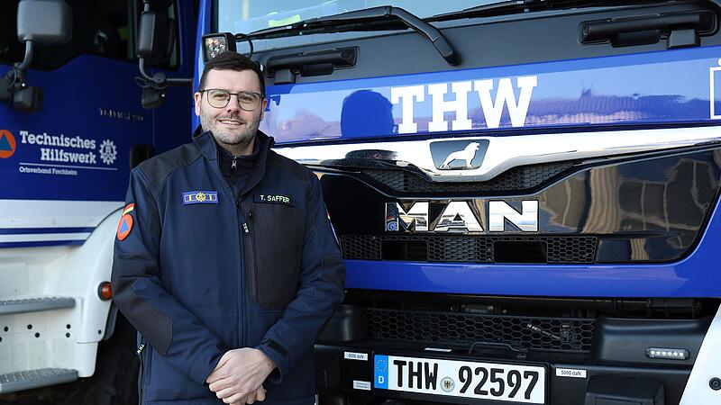 Tobias Saffer ist neuer Ortsbeauftragter des THW Forchheim