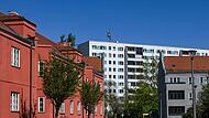 Splanemann-Siedlung und DDR-Plattenbau Splanemann-Siedlung und DDR-Plattenbau