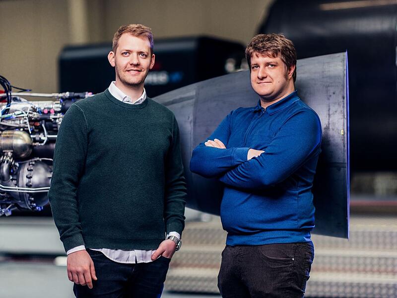 Isar Aerospace-Mitgründer Metzler und Fleischmann Isar Aerospace-Mitgründer Metzler und Fleischmann