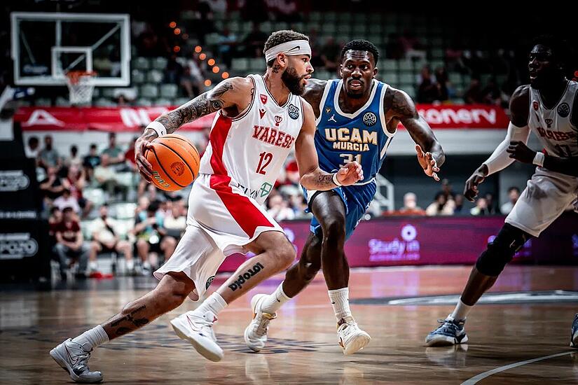 Bamberg Baskets gegen Varese Hunter Hale ist der Star im Team von Varese. Am Dienstag sind die Italiener in der Champions League bei den Bamberg Baskets zu Gast.