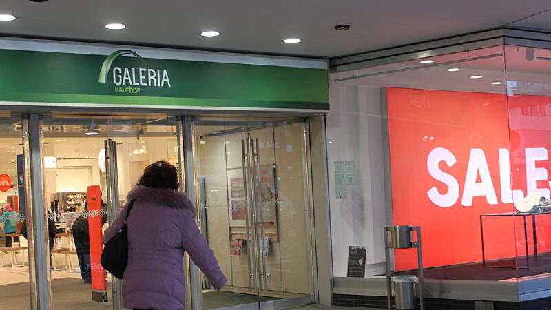 Der Betrieb der Erlanger Galeria-Filiale geht auch nach dem Insolvenzantrag normal weiter.