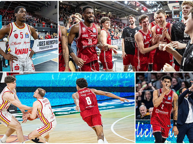 Die besten Bilder vom Basketball-Frankenderby zwischen Bamberg und W&uuml;rzburg gibt es zum Durchklicken in unserer Bildergalerie.