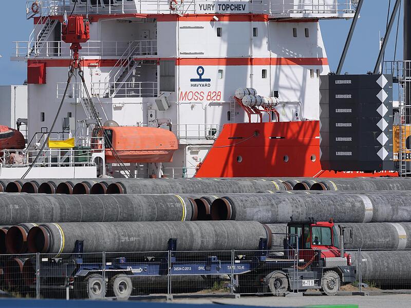 Russland glaubt an eine Zukunft der Pipeline Nord Stream 2.