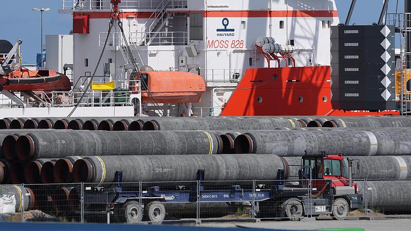 Russland glaubt an eine Zukunft der Pipeline Nord Stream 2.