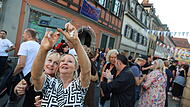 Donnerstagabend auf der Bamberger Sandkerwa 2026.