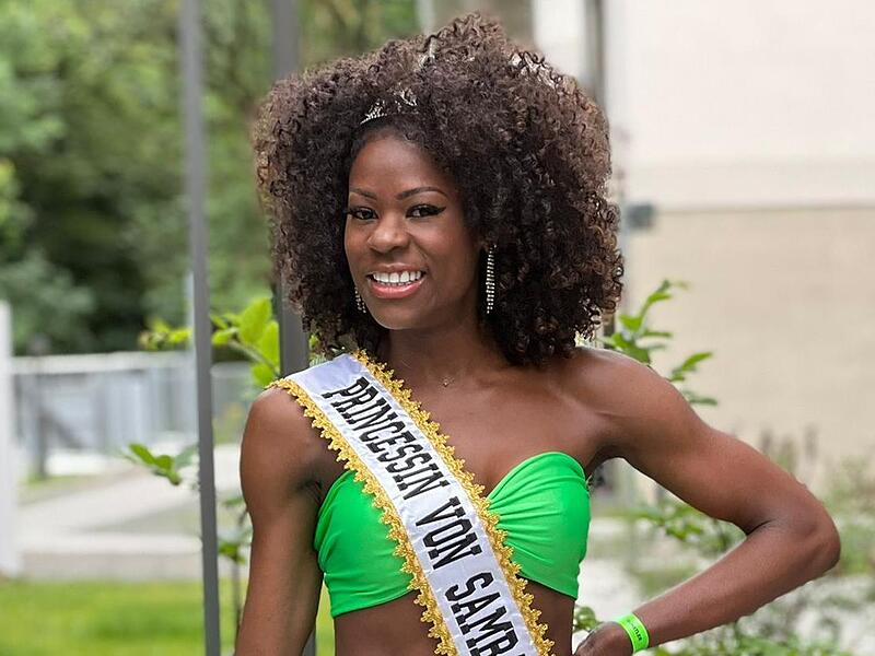 Patricia Argolo Bombom  wird beim Samba-Festival 2023 in Coburg als 2. Prinzessin fungieren.