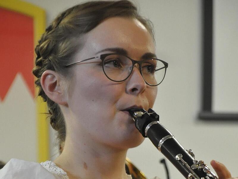 Katharina Zimmer wechselte ständig zwischen den Kapellen.