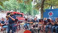Für die musikalische Umrahmung sorgte traditionell die Kapelle der Feuerwehr Forchheim mit zünftiger Blasmusik.