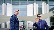 Kulturstaatsminister Weimer trifft Pier Silvio Berlusconi